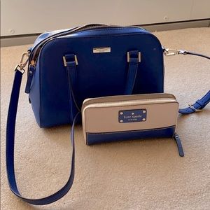 Kate Spade Bowler Bag w/ Matching Wallet
